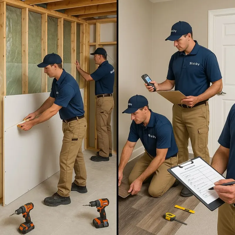 Repairs and Reconstruction process in Minster, OH