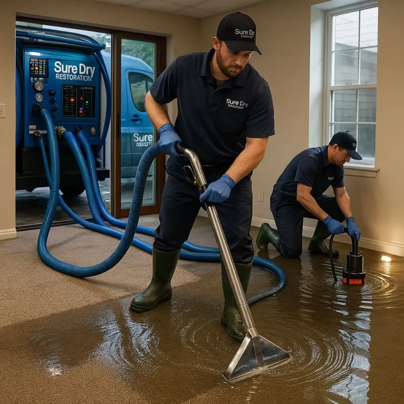 Water Extraction and Removal process in Minster, OH
